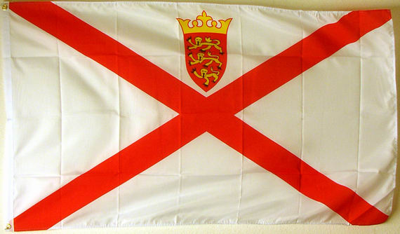 Bild von Flagge von Jersey-Fahne Flagge von Jersey-Flagge im Fahnenshop bestellen