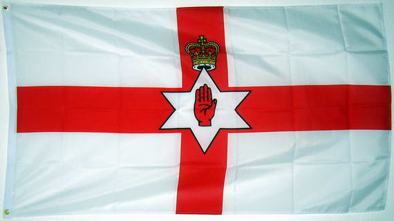 Bild von Flagge Nordirland-Fahne Nordirland-Flagge im Fahnenshop bestellen