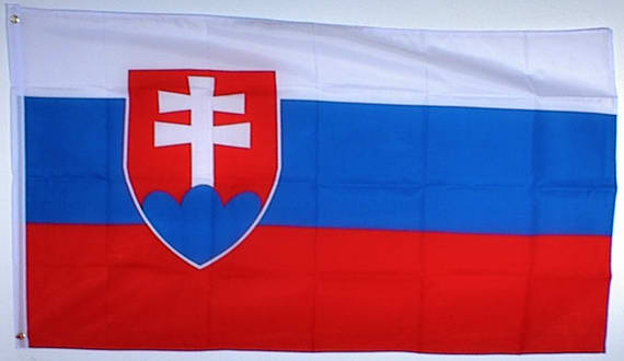 Bild von Flagge Slowakei-Fahne Slowakei-Flagge im Fahnenshop bestellen