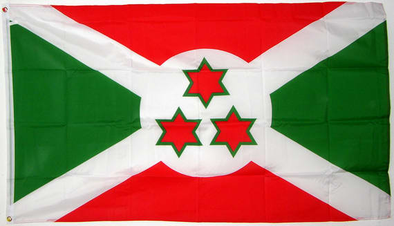 Bild von Flagge Burundi-Fahne Burundi-Flagge im Fahnenshop bestellen