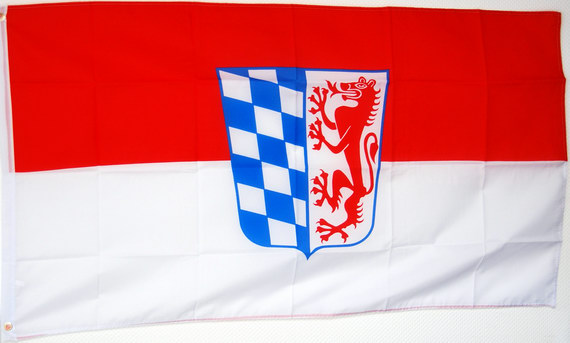 Bild von Fahne Niederbayern-Fahne Fahne Niederbayern-Flagge im Fahnenshop bestellen