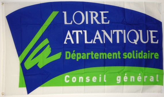 Bild von Flagge Loire-Atlantique-Fahne Flagge Loire-Atlantique-Flagge im Fahnenshop bestellen