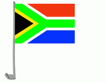 Bild von Autoflaggen Südafrika-Fahne Autoflaggen Südafrika-Flagge im Fahnenshop bestellen