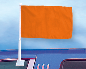 Bild von Autoflaggen Oranje-Fahne Autoflaggen Oranje-Flagge im Fahnenshop bestellen