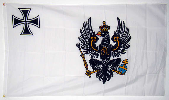 Bild von Flagge Königreich Preußen (1701-1918)-Fahne Flagge Königreich Preußen (1701-1918)-Flagge im Fahnenshop bestellen