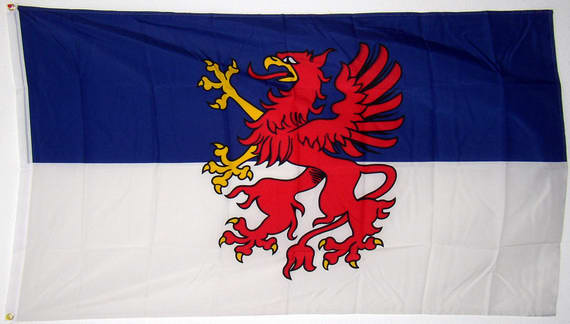 Bild von Flagge Pommern / Westpommern-Fahne Flagge Pommern / Westpommern-Flagge im Fahnenshop bestellen