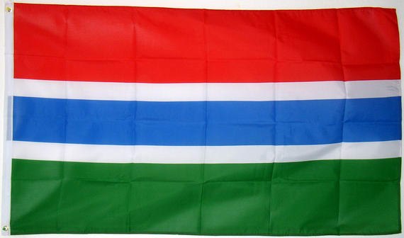 Bild von Flagge Gambia-Fahne Gambia-Flagge im Fahnenshop bestellen