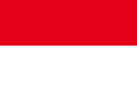Bild von Flagge Hessen  im Querformat (Glanzpolyester)-Fahne Flagge Hessen  im Querformat (Glanzpolyester)-Flagge im Fahnenshop bestellen