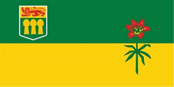 Bild von Kanada - Provinz Saskatchewan-Fahne Kanada - Provinz Saskatchewan-Flagge im Fahnenshop bestellen