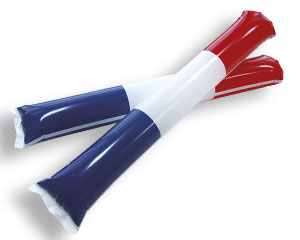 Bild von Airsticks / Lautschläger Frankreich-Fahne Airsticks / Lautschläger Frankreich-Flagge im Fahnenshop bestellen