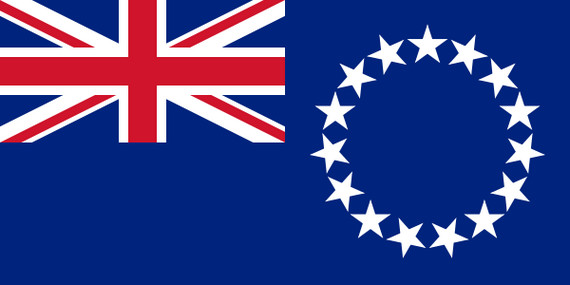 Bild von Flagge Cookinseln-Fahne Cookinseln-Flagge im Fahnenshop bestellen