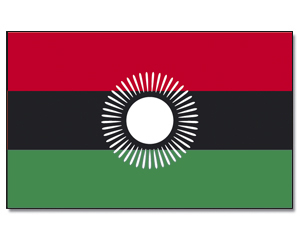 Bild von Flagge Malawi, Republik (2010-2012)-Fahne Malawi, Republik (2010-2012)-Flagge im Fahnenshop bestellen