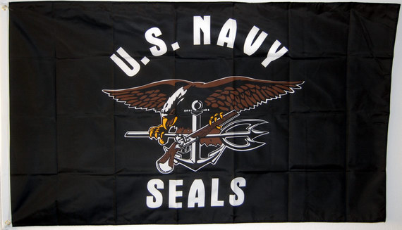 Bild von Flagge United States Navy Seals-Fahne Flagge United States Navy Seals-Flagge im Fahnenshop bestellen