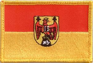 Bild von Aufnäher Flagge Burgenland-Fahne Aufnäher Flagge Burgenland-Flagge im Fahnenshop bestellen