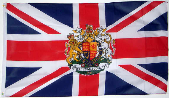 Flagge Grossbritannien Mit Wappen Fahne Grossbritannien Mit Wappen Nationalflagge Flaggen Und Fahnen Kaufen Im Shop Bestellen