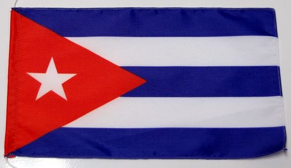 Bild von Tisch-Flagge Kuba-Fahne Tisch-Flagge Kuba-Flagge im Fahnenshop bestellen