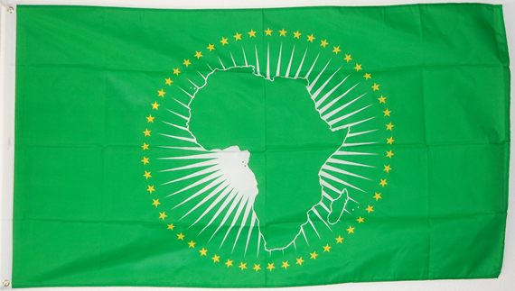 Bild von Flagge Afrikanische Union (AU)-Fahne Flagge Afrikanische Union (AU)-Flagge im Fahnenshop bestellen