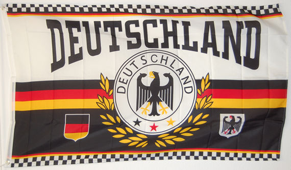 Bild von Fanflagge Deutschland Motiv 2-Fahne Fanflagge Deutschland Motiv 2-Flagge im Fahnenshop bestellen