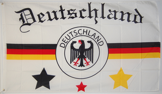 Bild von Fanflagge Deutschland Motiv 4-Fahne Fanflagge Deutschland Motiv 4-Flagge im Fahnenshop bestellen