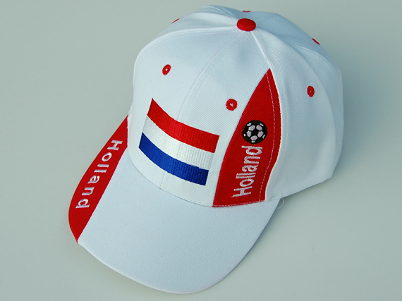 Bild von Cap Niederlande weiß-Fahne Cap Niederlande weiß-Flagge im Fahnenshop bestellen