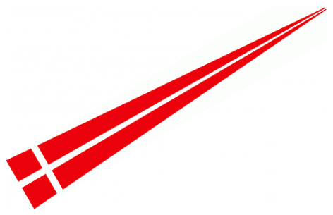 30 x 150 cm Fahne Flagge Dänemark Wimpel B Ware Neu 