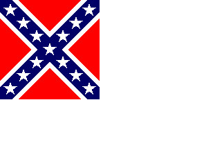 Bild von Flagge 2nd Confederate (U.S.)  (1863-1865)-Fahne Flagge 2nd Confederate (U.S.)  (1863-1865)-Flagge im Fahnenshop bestellen