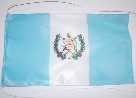 Bild von Tisch-Flagge Guatemala-Fahne Tisch-Flagge Guatemala-Flagge im Fahnenshop bestellen