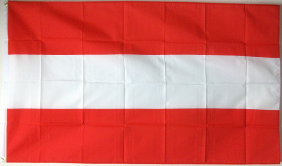 Bild von Flagge Österreich Basic-Qualität-Fahne Österreich Basic-Qualität-Flagge im Fahnenshop bestellen