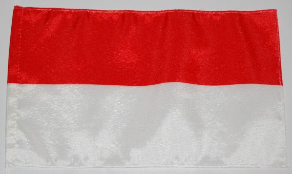 Bild von Tisch-Flagge Indonesien-Fahne Tisch-Flagge Indonesien-Flagge im Fahnenshop bestellen