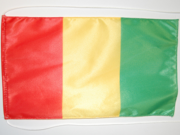 Bild von Tisch-Flagge Mali-Fahne Tisch-Flagge Mali-Flagge im Fahnenshop bestellen