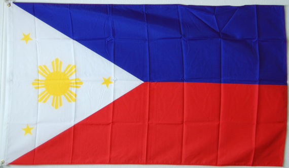 Bild von Flagge Philippinen-Fahne Philippinen-Flagge im Fahnenshop bestellen