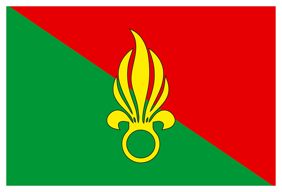 Bild von Flagge der Fremdenlegion Premium-Fahne Flagge der Fremdenlegion Premium-Flagge im Fahnenshop bestellen