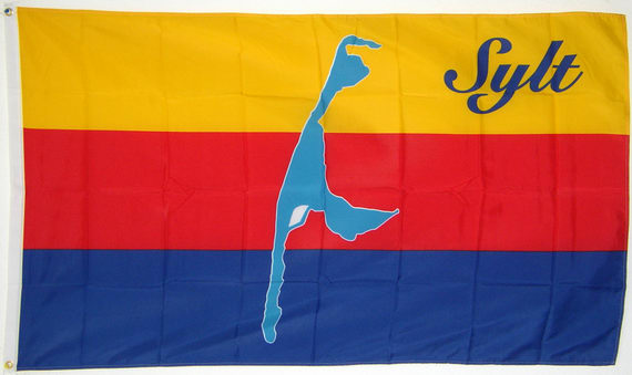Bild von Fahne von Sylt-Fahne Fahne von Sylt-Flagge im Fahnenshop bestellen