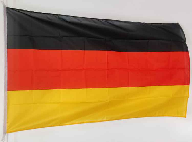 Bild von Flagge Deutschland / Bundesflagge in der Qualität Sturmflagge-Fahne Deutschland / Bundesflagge in der Qualität Sturmflagge-Flagge im Fahnenshop bestellen