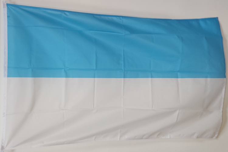 Bild von Schützenfest-Flagge blau-weiß in der Qualität Sturmflagge -Fahne Schützenfest-Flagge blau-weiß in der Qualität Sturmflagge -Flagge im Fahnenshop bestellen