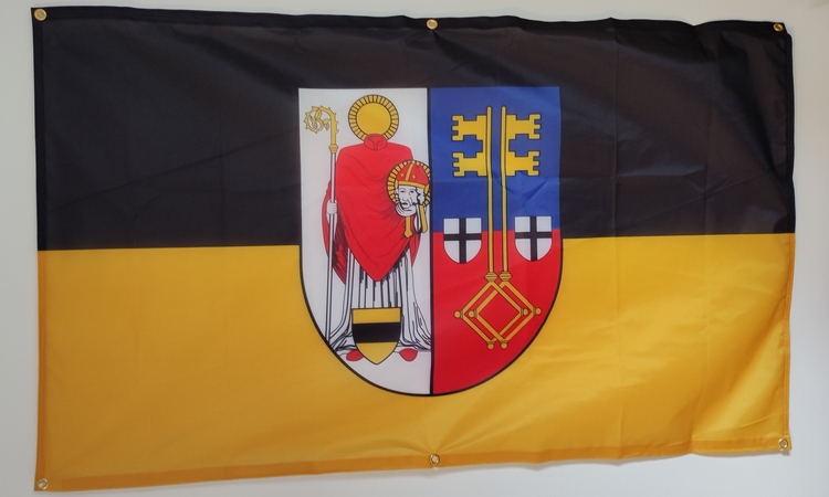 Fahne Flagge Krefeld 20 x 30 cm Bootsflagge Premiumqualität 