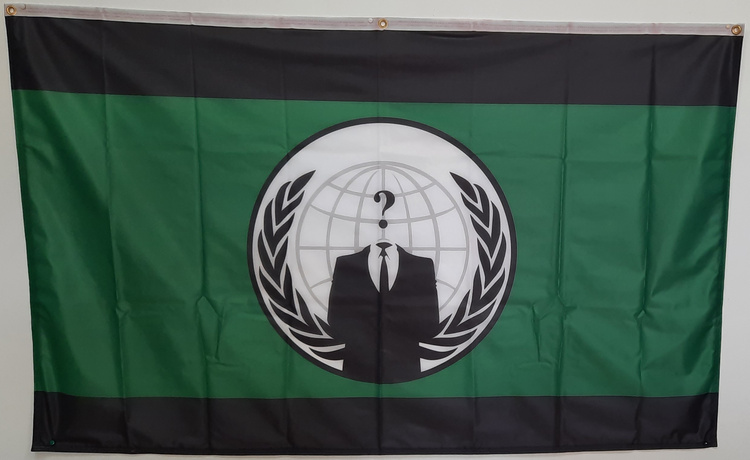 Bild von Anonymous-Banner Premium-Fahne Anonymous-Banner Premium-Flagge im Fahnenshop bestellen