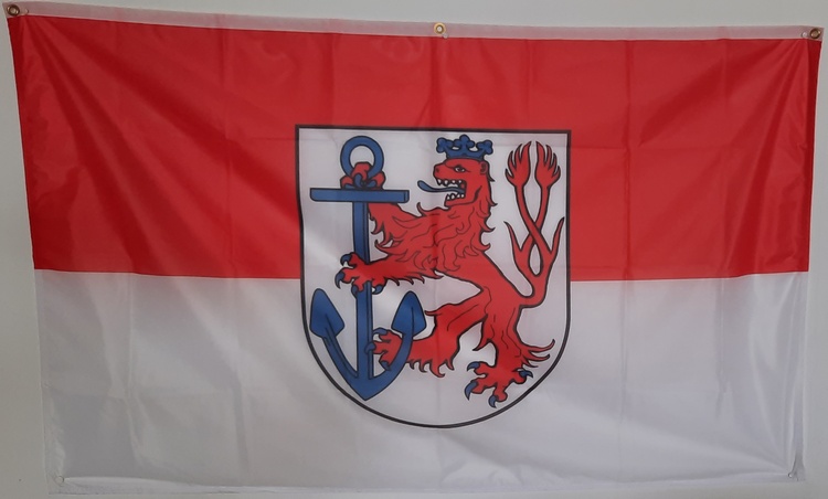 Bild von Banner von Düsseldorf Premium-Fahne Banner von Düsseldorf Premium-Flagge im Fahnenshop bestellen