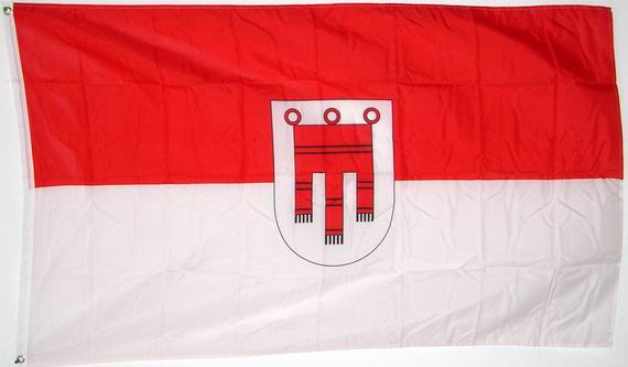Bild von Flagge von Vorarlberg-Fahne Flagge von Vorarlberg-Flagge im Fahnenshop bestellen