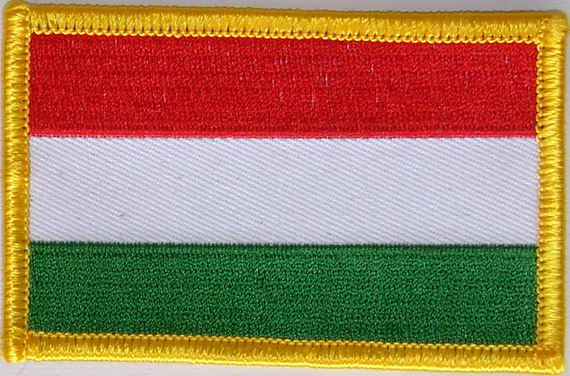 Bild von Aufnäher Flagge Ungarn-Fahne Aufnäher Flagge Ungarn-Flagge im Fahnenshop bestellen