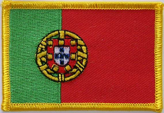 Bild von Aufnäher Flagge Portugal-Fahne Aufnäher Flagge Portugal-Flagge im Fahnenshop bestellen