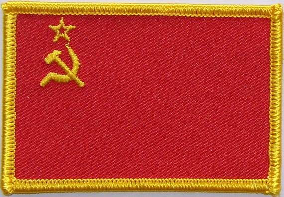 Bild von Aufnäher Flagge UDSSR / Sowjetunion-Fahne Aufnäher Flagge UDSSR / Sowjetunion-Flagge im Fahnenshop bestellen
