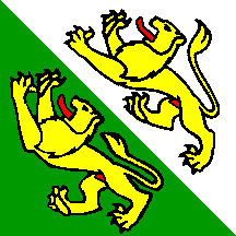 Bild von Flagge des Kanton Thurgau-Fahne Flagge des Kanton Thurgau-Flagge im Fahnenshop bestellen
