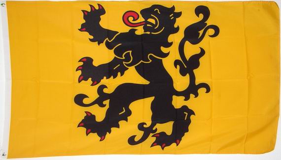 Bild von Flagge von Flandern-Fahne Flagge von Flandern-Flagge im Fahnenshop bestellen