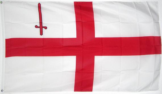 Bild von Flagge von London-Fahne Flagge von London-Flagge im Fahnenshop bestellen