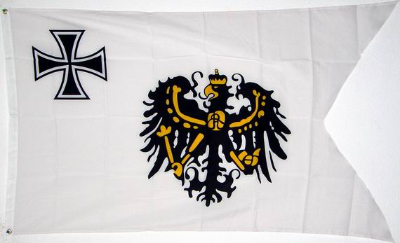 Bild von Kriegsflagge von Preußen (1818-1867)-Fahne Kriegsflagge von Preußen (1818-1867)-Flagge im Fahnenshop bestellen