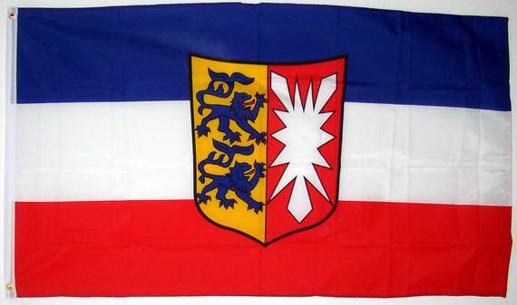 Landesfahne Schleswig-Holstein-Fahne Landesfahne Schleswig-Holstein-Flagge  im Fahnenshop bestellen