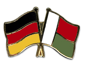 Bild von Freundschafts-Pin  Deutschland - Madagaskar-Fahne Freundschafts-Pin  Deutschland - Madagaskar-Flagge im Fahnenshop bestellen