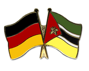 Bild von Freundschafts-Pin  Deutschland - Mosambik-Fahne Freundschafts-Pin  Deutschland - Mosambik-Flagge im Fahnenshop bestellen