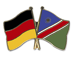 Bild von Freundschafts-Pin  Deutschland - Namibia-Fahne Freundschafts-Pin  Deutschland - Namibia-Flagge im Fahnenshop bestellen